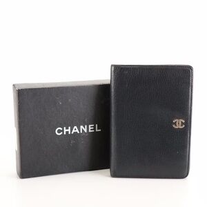 Chanel Bifold Wallet in Black Lambskin Leather